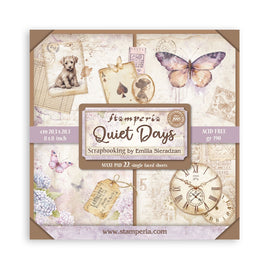 Stamperia - Quiet Days - 8x8 Maxi Paper Pack (22 S/S Sheets)