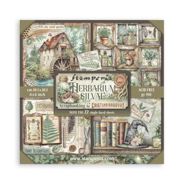 Stamperia - Herbarium Silvae - 8x8 Maxi Paper Pack (22 S/S Sheets)
