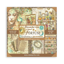 Stamperia - Fortune - 12x12 Maxi Pad (22 S/S Sheets)
