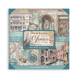 Stamperia - Venice City of Art - 12x12 Maxi Paper Pack (22 S/S Sheets)