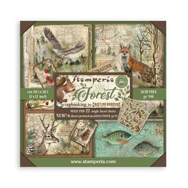 Stamperia - Forest - 12x12 Maxi Pad (22 S/S Sheets incl 6 Specialty)
