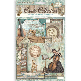Stamperia - Symphony - Cards Collection
