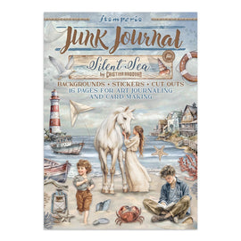 Stamperia - Silent Sea - Junk Journal Book (Backgrounds, Stickers & Lasercuts) (16 Pages)