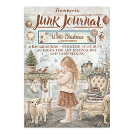 Stamperia - White Christmas - Junk Journal Book (Backgrounds, Stickers & Lasercuts) (16 Pages)