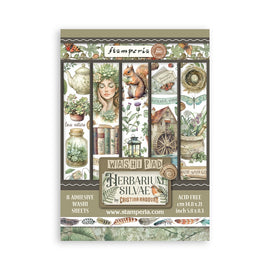 Stamperia - Herbarium Silvae - Washi Pad (8 Sheets)