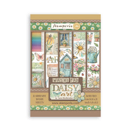 **Pre-Order** Stamperia - Daisy Art - Washi Pad (8 Sheets) (ETA Late Feb 26)