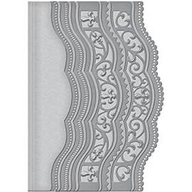 Spellbinders - Borderabilities - Card Creator Dies - Scalloped Borders Two (7pc)