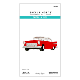 Spellbinders - Cutting Dies by Mindy Eggen - Classic Car Etched Die Set (S4-1444)