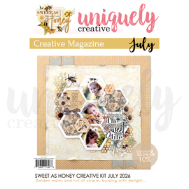 **Pre-Order** Uniquely Creative - Sweet As Honey - Inspiration Magazine (Book Only) (ETA Mid July 26)