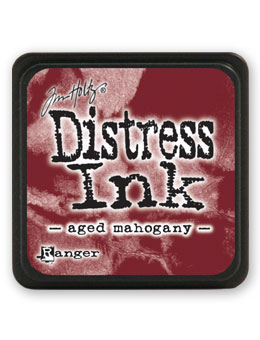Tim Holtz Mini Distress Ink Pad - Aged Mahogany