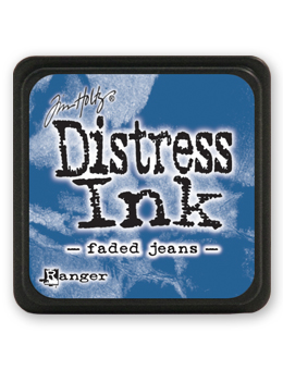 Tim Holtz Mini Distress Ink Pad - Faded Jeans