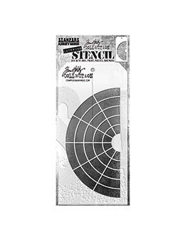 Tim Holtz - Layering Stencil - Wheel