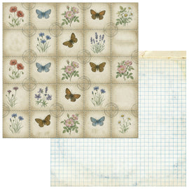 **Pre-Order** 49 and Market - The Quiet Observer - 12x12 Paper "Postmarked Petals" (ETA End Sep 26)