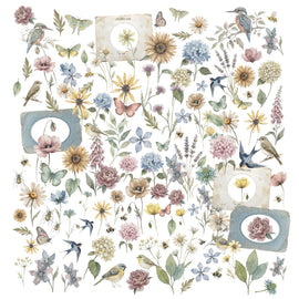 **Pre-Order** 49 and Market - The Quiet Observer - Laser Cut Wildflowers (Ephemera) (ETA End Sep 26)