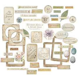 **Pre-Order** 49 and Market - The Quiet Observer - Chipboard Set (45pcs) (ETA End Sep 26)