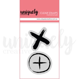 Uniquely Creative - Dressed In Daydreams - Photopolymer Stamp - Grunge Markers
