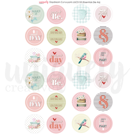 Uniquely Creative - Day Dream - A4 Cut-A-Part Sheet
