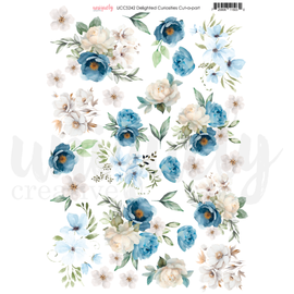 Uniquely Creative - Delighted Curiosities - A4 Cut-A-Part Sheet