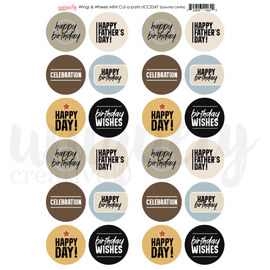 Uniquely Creative - Wings & Wheels - A4 Mini Cut-A-Part Sheet