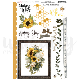 **Pre-Order** Uniquely Creative - Sweet As Honey - A4 Cut-A-Part Sheet (ETA Mid July 26)