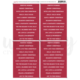 Uniquely Creative - Christmas Keepsakes - A4 Mini Cut-A-Part Sheet