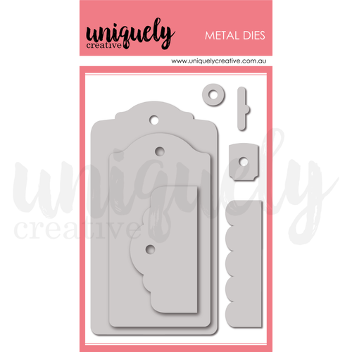 Uniquely Creative - Tags Tops 'N' Tails 2.0 Die Set (7pcs)