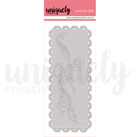 Uniquely Creative - Serenity - Slim Lace & Flourishes Die