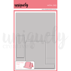 Uniquely Creative - Home For Christmas - Centre Stepper Card Die (3pc)