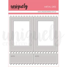 Uniquely Creative - Tea & Tranquility - Folding Ticket Frame Die