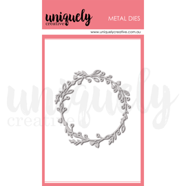 Uniquely Creative - Delighted Curiosities - Leafy Wreath Die