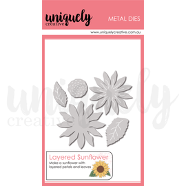 **Pre-Order** Uniquely Creative - Sweet As Honey - Layered Sundflower Die (ETA Mid July 26)