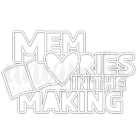 Uniquely Creative - Indigo Bloom - Overlay "Memories In The Making"