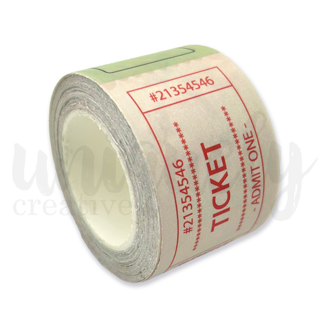 Uniquely Creative - Tea & Tranquility - Vintage Tickets Washi 30mm