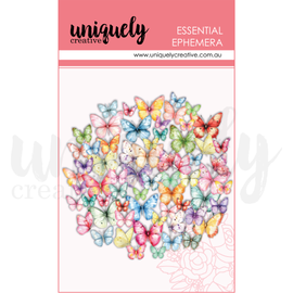 Uniquely Creative - Oh So Lovely - Colourful Butterflies Ephemera