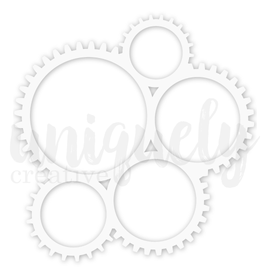 Uniquely Creative - Wings & Wheels - Overlay "Cogs"