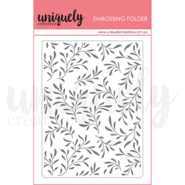 Uniquely Creative - Echoes of the Outback - Embossing Folder - Foliage