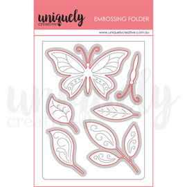 Uniquely Creative - Ultraviolet Delight - Cut & Emboss Folder "Butterfly Breeze"