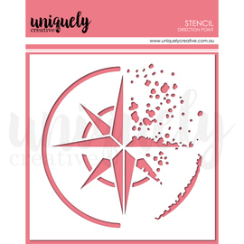 Uniquely Creative - Field Notes - Stencil "Direction Point"