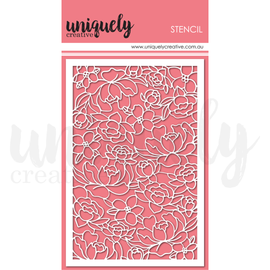 Uniquely Creative - Floral Archives / Botanical Chronicles - Stencil "Floral Whispers"