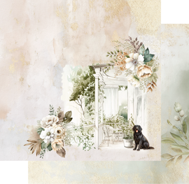 Uniquely Creative - Willow & Grace - 12x12 Pattern Paper "Luna"