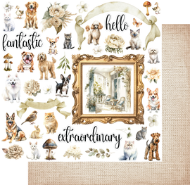 Uniquely Creative - Willow & Grace - 12x12 Pattern Paper "Indie"