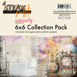 Uniquely Creative - Steampunk Graffiti - 6x6 Collection Pack