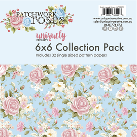 Uniquely Creative - Patchwork Roses - 6x6 Collection Pack