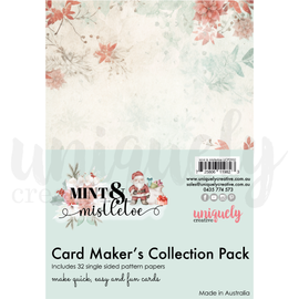 Uniquely Creative - Mint & Mistletoe - Cardmaker's 6x8 Collection Pack