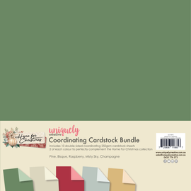 Uniquely Creative - Home For Christmas - 12x12 Coordinating Cardstock Bundle (10pk)