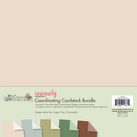 Uniquely Creative - Botanical Chronicles - 12x12 Coordinating Cardstock Bundle (10pk)