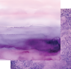 Uniquely Creative - Ultraviolet Delight - 12x12 Pattern Paper - Layers of Lilac