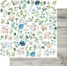 Uniquely Creative - Delighted Curiosities - 12x12 Pattern Paper - Ephemeral Blooms