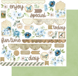 Uniquely Creative - Delighted Curiosities - 12x12 Pattern Paper - Curiosity Cabinet