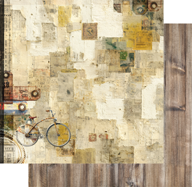 Uniquely Creative - Wings & Wheels - 12x12 Pattern Paper - Ride On